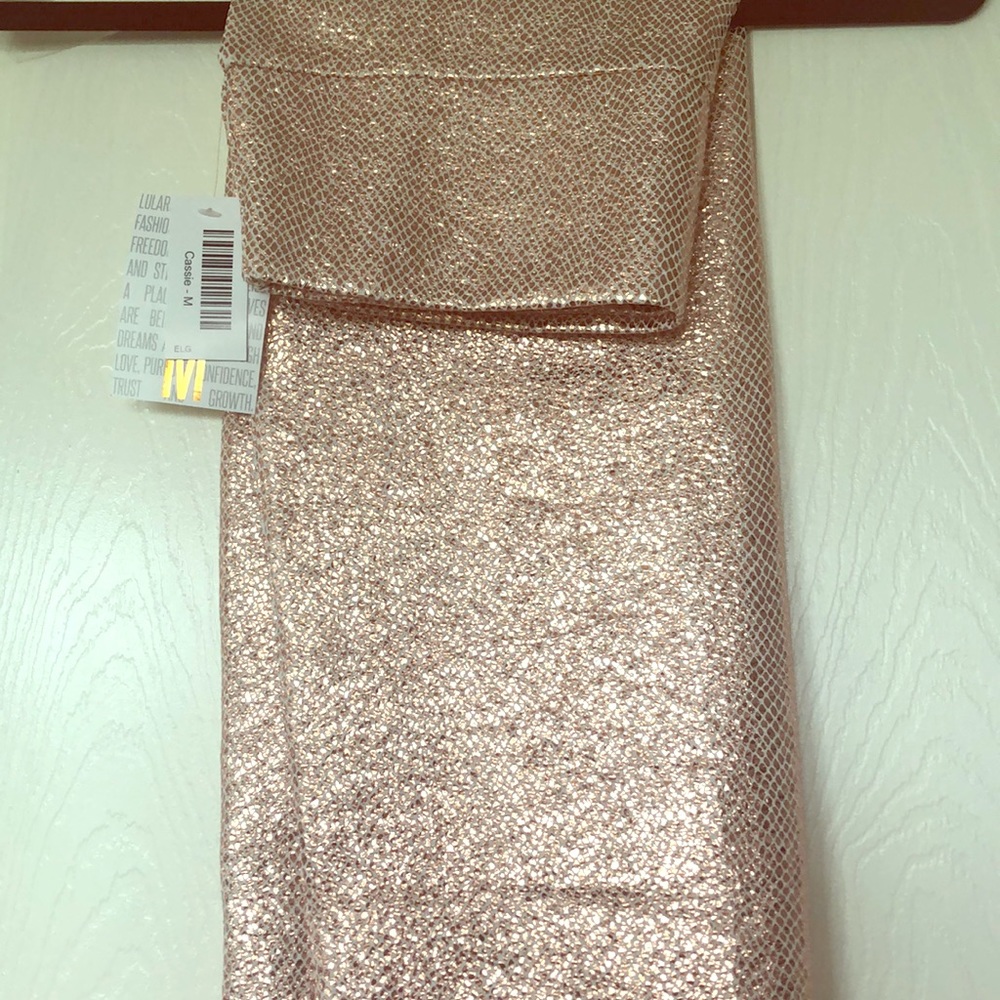 LuLaRoe Elegant Collection Rose Gold Cassie